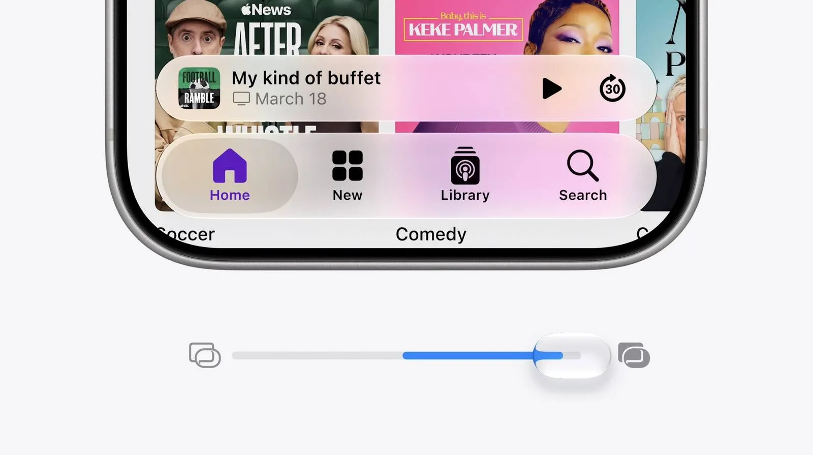 Apple Updates Liquid Glass With Transparency Slider