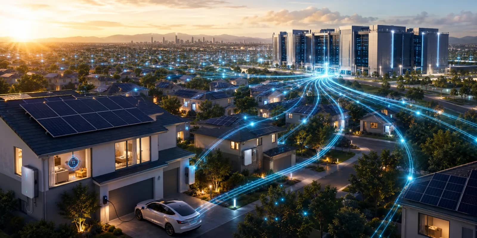 Sunrun, Tesla, Renew Home form 16 GW distributed power plant