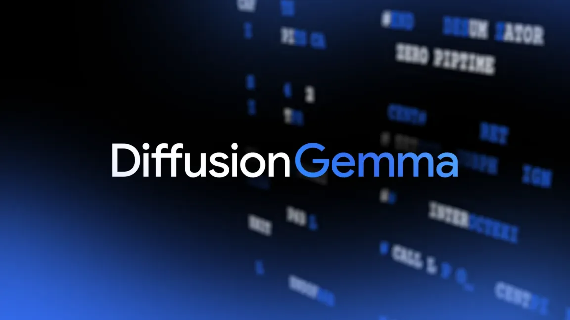 Google DeepMind releases DiffusionGemma for 4x faster local AI