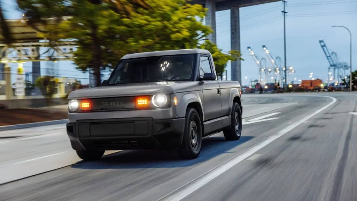 Slate Auto's electric pickup surfaces at $24,950 in website leak