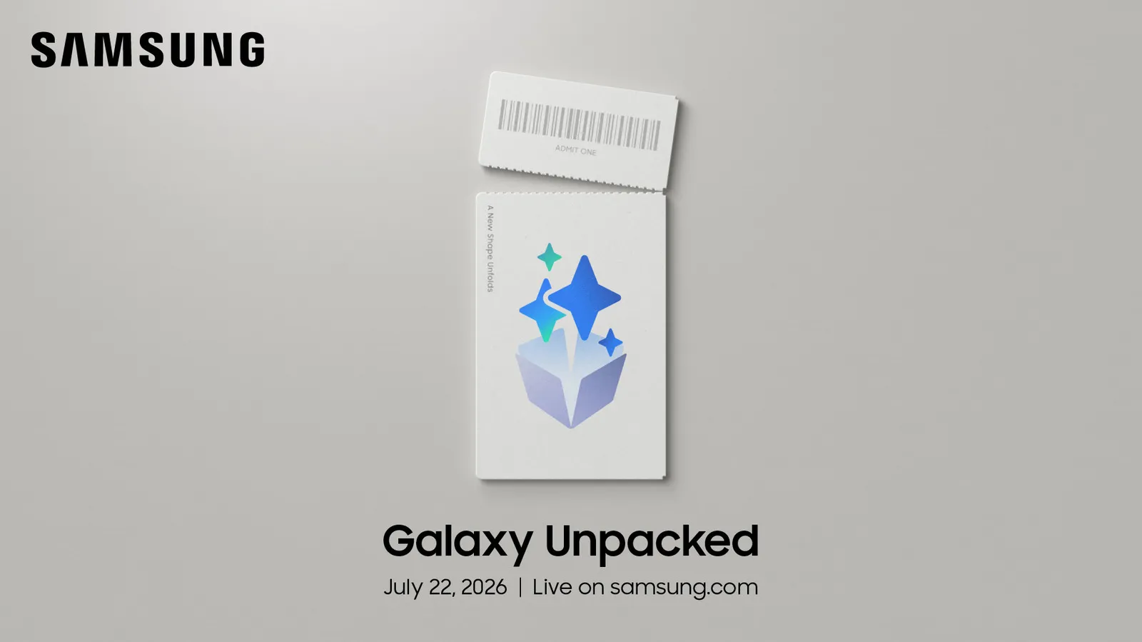 Samsung sets Galaxy Unpacked for July 22 in London